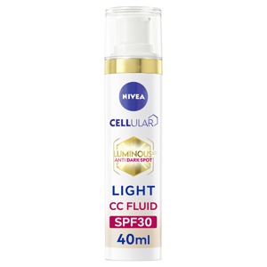 Nivea Luminous630 Anti Dark-Spots CC Fluid 3In1 Light 40 ml produktbillede