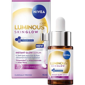 NIVEA Luminous630 Serum Skin Glow Instant Glow 15 ml Produktbild