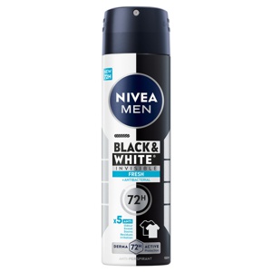 Nivea Men Black & White Protect Invisible Fresh Deo Spray 150 ml produktbillede