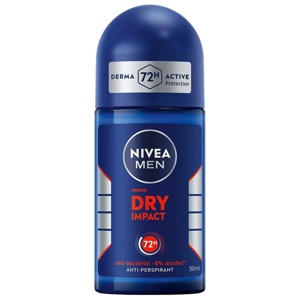 NIVEA MEN Antiperspirant Deo Dry Impact Roll On 50 ml produkt bild
