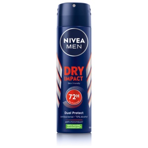 Nivea Men Dry Impact Deospray - 150 ml. produktbillede