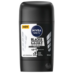 NIVEA Black & White Anti-Perspirant Stick 50 ml produkt bild