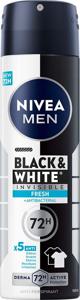 NIVEA MEN Black & White Fresh Spray 150 ml produkt bild