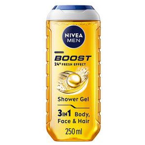 Nivea Men Boost Shower Gel 250 ml produktbillede