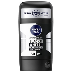 NIVEA MEN Black & White Anti-Perspirant Stick 50 ml produktbilde