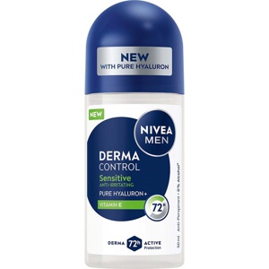NIVEA MEN Derma Control Antiperspirant Deo Sensitive Roll On 50 ml Produktbild