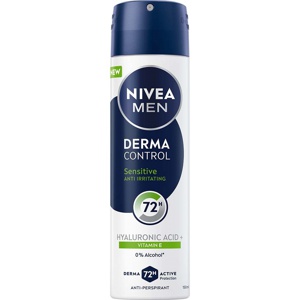 NIVEA MEN Derma Control Antiperspirant Deo Spray Sensitive 150 ml Produktbild