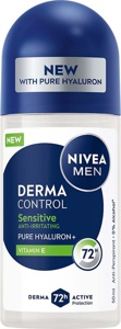 NIVEA MEN Derma Control Antiperspirant Deo Sensitive Roll On 50 ml produktbilde