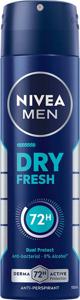 NIVEA MEN Dry Fresh Deospray - 150 ml produkt bild