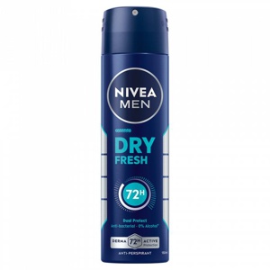 NIVEA MEN Dry Fresh Spray 150 ml produktbilde