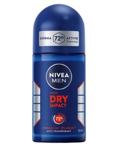 Nivea Men Dry Impact Antiperspirant Deodorant Roll-On produktbillede