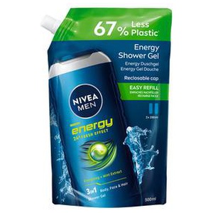 Nivea Men Energy Refill - 500 ml. produktbillede