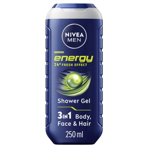 Nivea Energy Shower Gel Men 250 ml produktbillede
