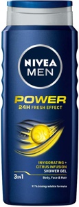 Nivea Men Power Fresh Shower Gel produktbillede