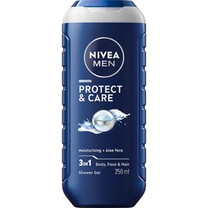 NIVEA MEN Protect & Care Shower Gel 250 ml produkt bild