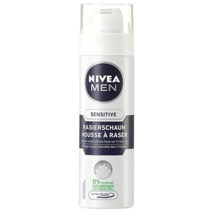 Nivea Men Rasierschaum sensitive, 200 ml Schaum Produktbild