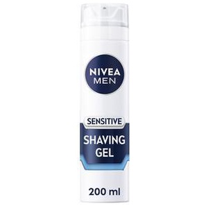 Nivea Men Sensitive Shaving Gel - 200 ml. produktbillede