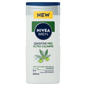 Nivea Sensitive Shower Gel Men 250 ml produktbillede