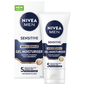 NIVEA Men Sensitive Skin & Stubble Face Gel 50ml produktbilde