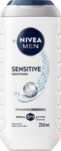NIVEA Men Shower Sensitive 250 ml produktbilde