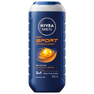 Nivea Sport Shower Gel Men 250 ml produktbillede