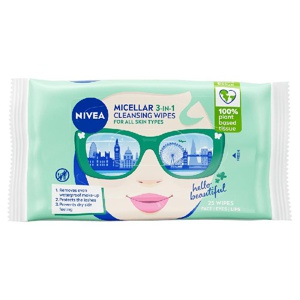 NIVEA 3-in-1 Micellar Cleansing Wipes 25 stk produktbilde