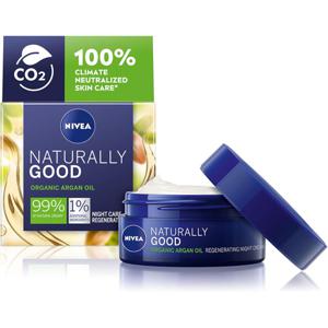 NIVEA Naturally Good Night Cream 50 ml produkt bild