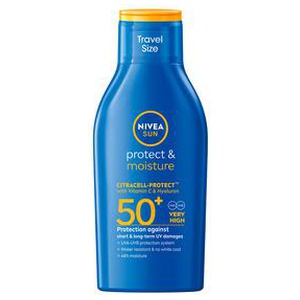 Nivea Protect & Moisture Sun Lotion SPF50+ 100 ml produktbillede