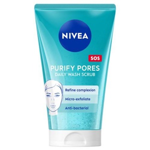 NIVEA Purify Pores Daily Wash Scrub 150 ml produktbilde