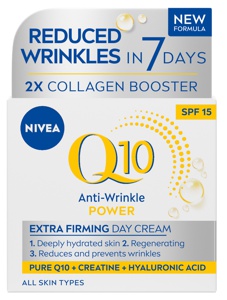Nivea Q10 Power Anti-Wrinkle Day Cream SPF15 - 50 ml. produktbillede
