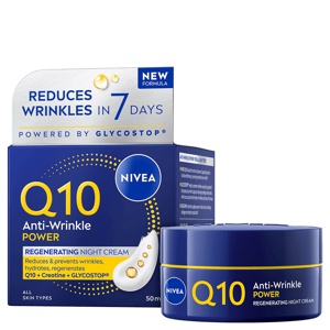 NIVEA Q10 Anti-Wrinkle Power Regenerating Night Cream 50 ml Produktbild