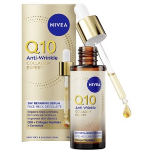 NIVEA Q10 Collagen Expert 3IN1 Repairing Serum 30 ml produktbilde