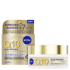 NIVEA Q10 Anti-Wrinkle Collagen Expert Day & Night Facial Butter 50ml produktbilde