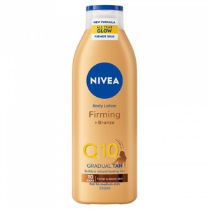 NIVEA Q10 Body Lotion Gradual Tan Firming 250 ml produktbilde