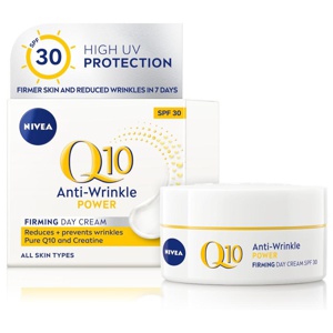 NIVEA Q10 Power Firming Day Cream SPF30 Anti-Wrinkle Moisturizing Day Cream SPF30 50 ml produkt bild
