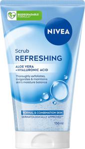 NIVEA Refreshing Exfoliating Scrub 150 ml produkt bild