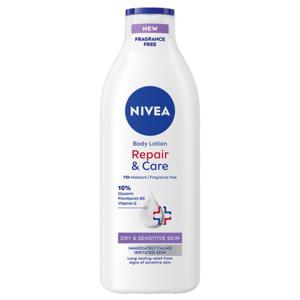 NIVEA Repair & Care Fragrance Free Body Lotion, 400 ml produkt bild
