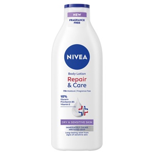 NIVEA Repair & Care Fragrance Free Body Lotion 400 ml Produktbild