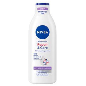 Nivea Repair & Care Fragrance Free Body Lotion 400 ml produktbillede