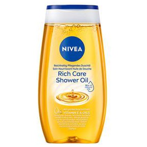 Nivea Rich Care Shower Oil - 200 ml. produktbillede