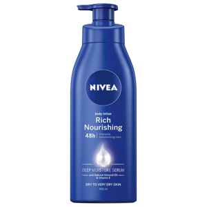 NIVEA Rich Nourishing Body Lotion Pump 400 ml produkt bild