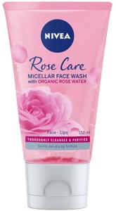 NIVEA Rose Care Micellar Organic Rose Water Wash Gel 150 ml produkt bild
