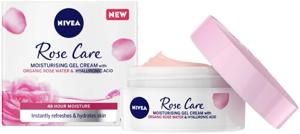 NIVEA Ansiktskräm Rose Care Moisturizing Gel Cream 50 ml produkt bild