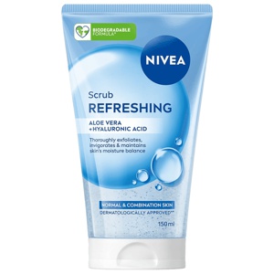 NIVEA Scrub Refreshing Normal & Combination Skin 150ml produktbillede