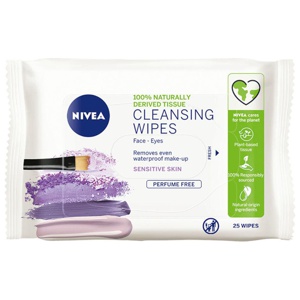 NIVEA Sensitive Cleansing Wipes 25pcs produkt bild