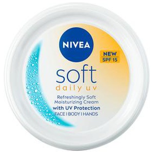 Nivea Soft Daily UV SPF15 - 100 ml. produktbillede