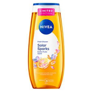 Nivea Solar Sparks Shower Gel - 250 ml. produktbillede