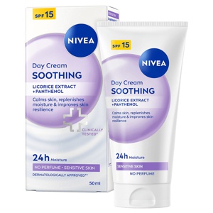 NIVEA Soothing Day Cream SPF15 50 ml Produktbild