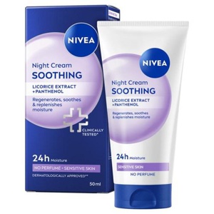 NIVEA Soothing Night Cream 50 ml produktbilde