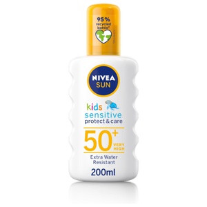 Nivea Sun Babies & Kids Sensitive Protect Spray SPF50+ UVA 4* 200ml product image